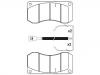 Brake Pad Set:5001 829 545