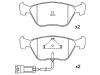 Brake Pad Set:6 744 007