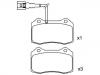 Brake Pad Set:1ML 698 151