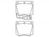 Brake Pad Set:VR73208