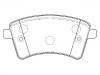 Brake Pad Set:77 01 209 864